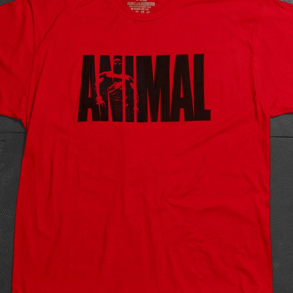 Animal Iconic red t-shirt - Picture 4 of 4